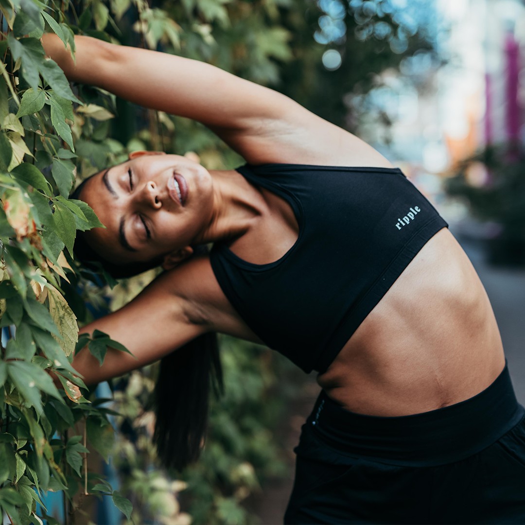 【新品】WE'RTHY SUSTAINABLE YOGA TEE Ripple Yoga Wear | Organic & Natural Fabrics Yoga Clothes