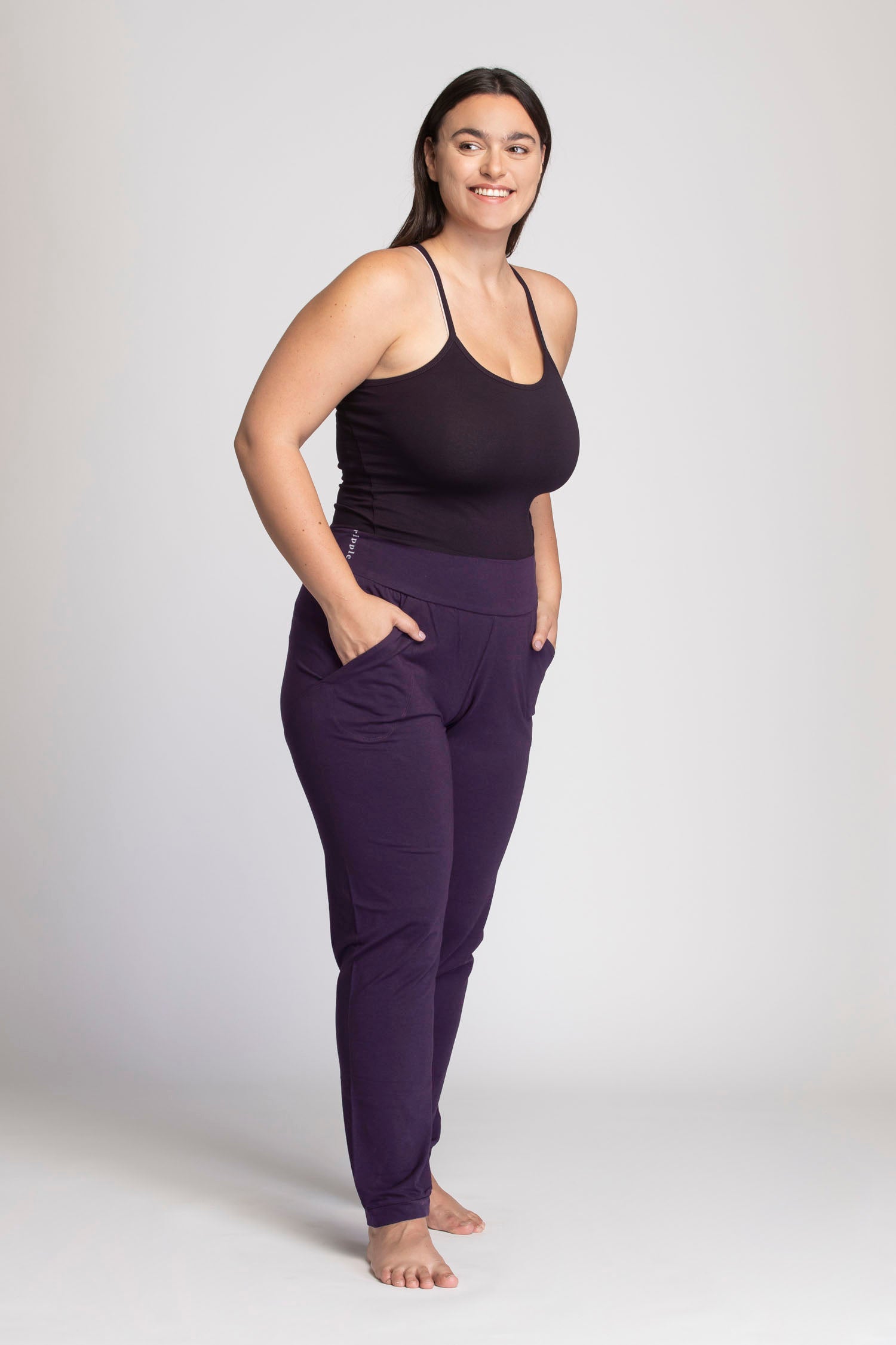 Organic Cotton Unisex Slouchy Pants