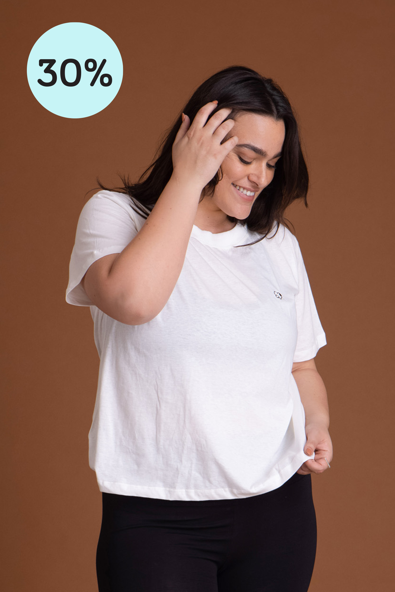 100% Cotton Crew Neck T-Shirt