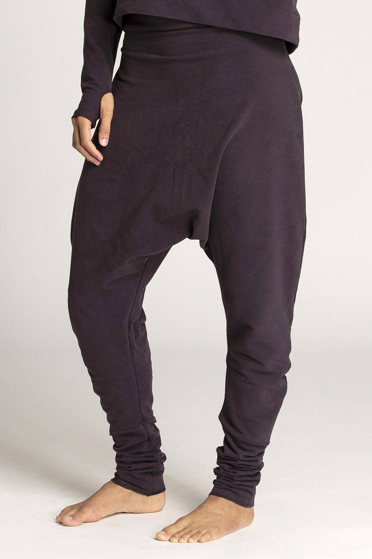 French Terry Harem Pants 
