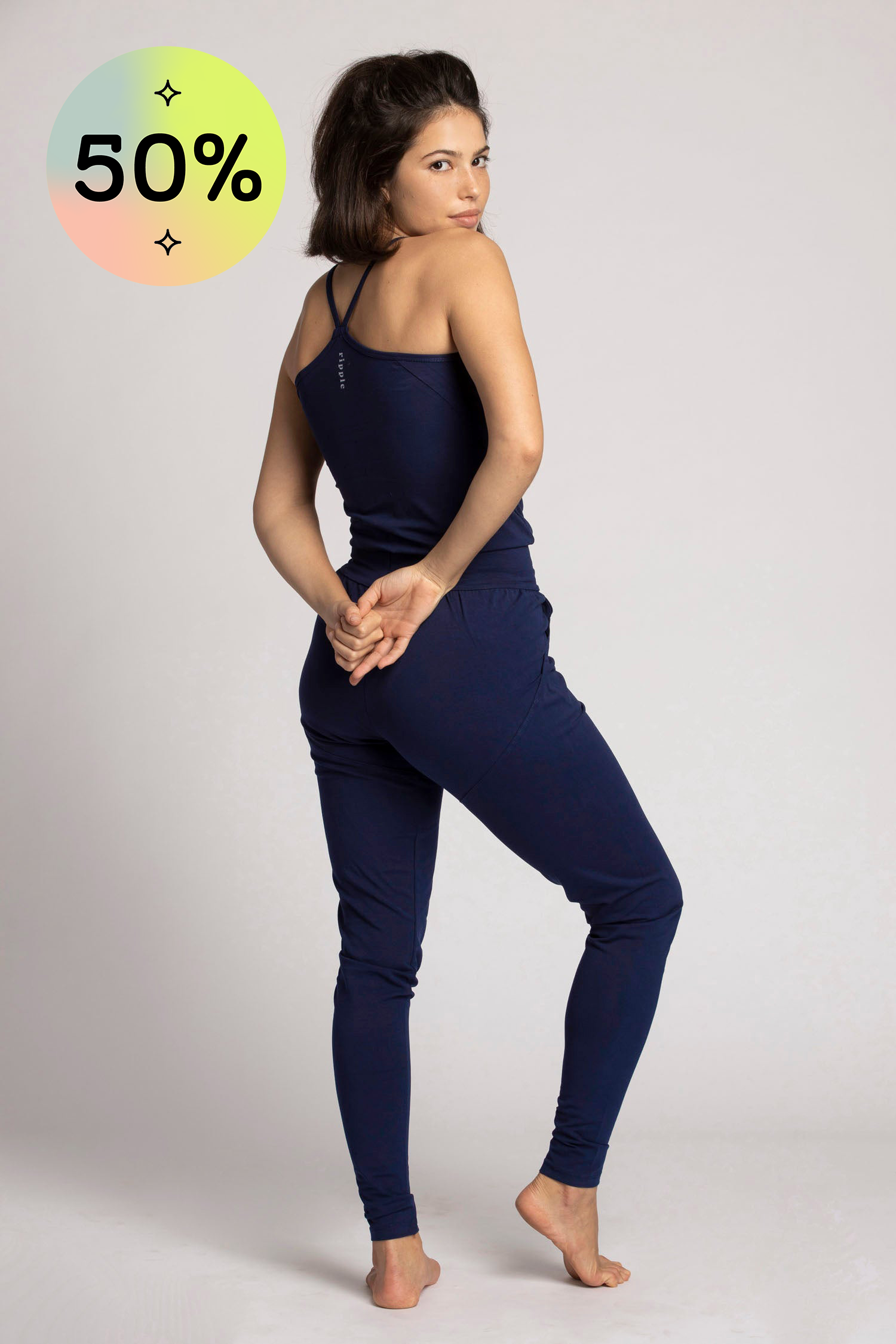 I'mPerfect Long Yoga Jumpsuit 50%off
