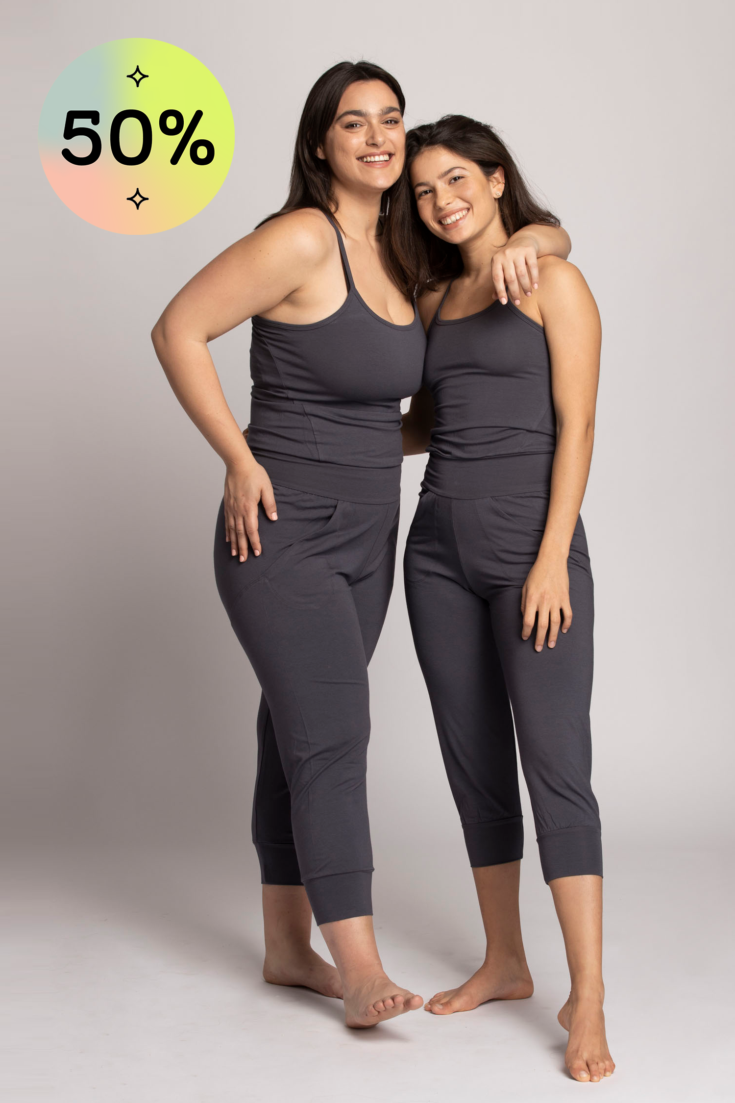 I'mPerfect Organic Cotton Yoga Jumpsuit 50%off