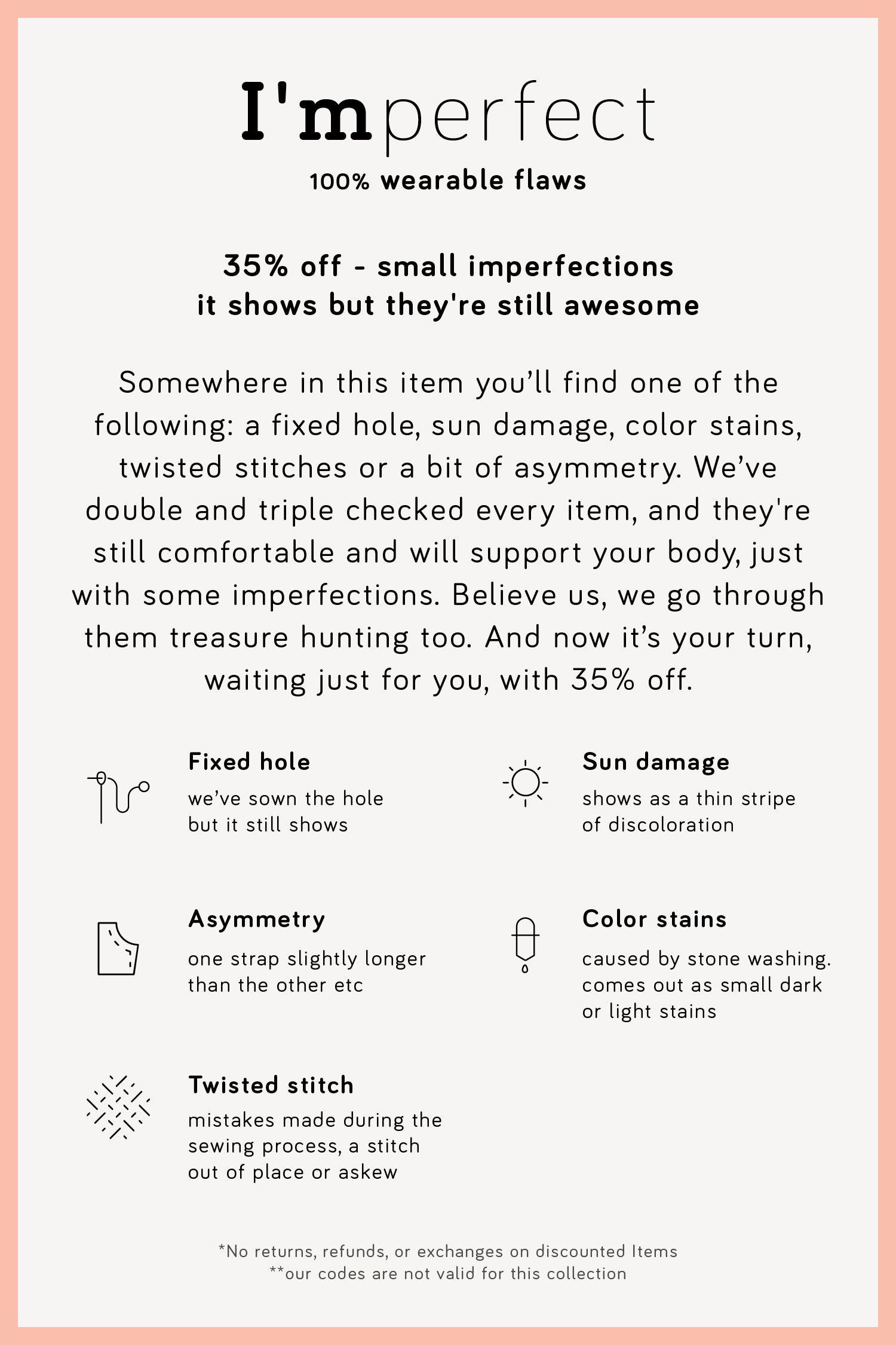 I'mPerfect Organic Cotton Harem Pants 35%off