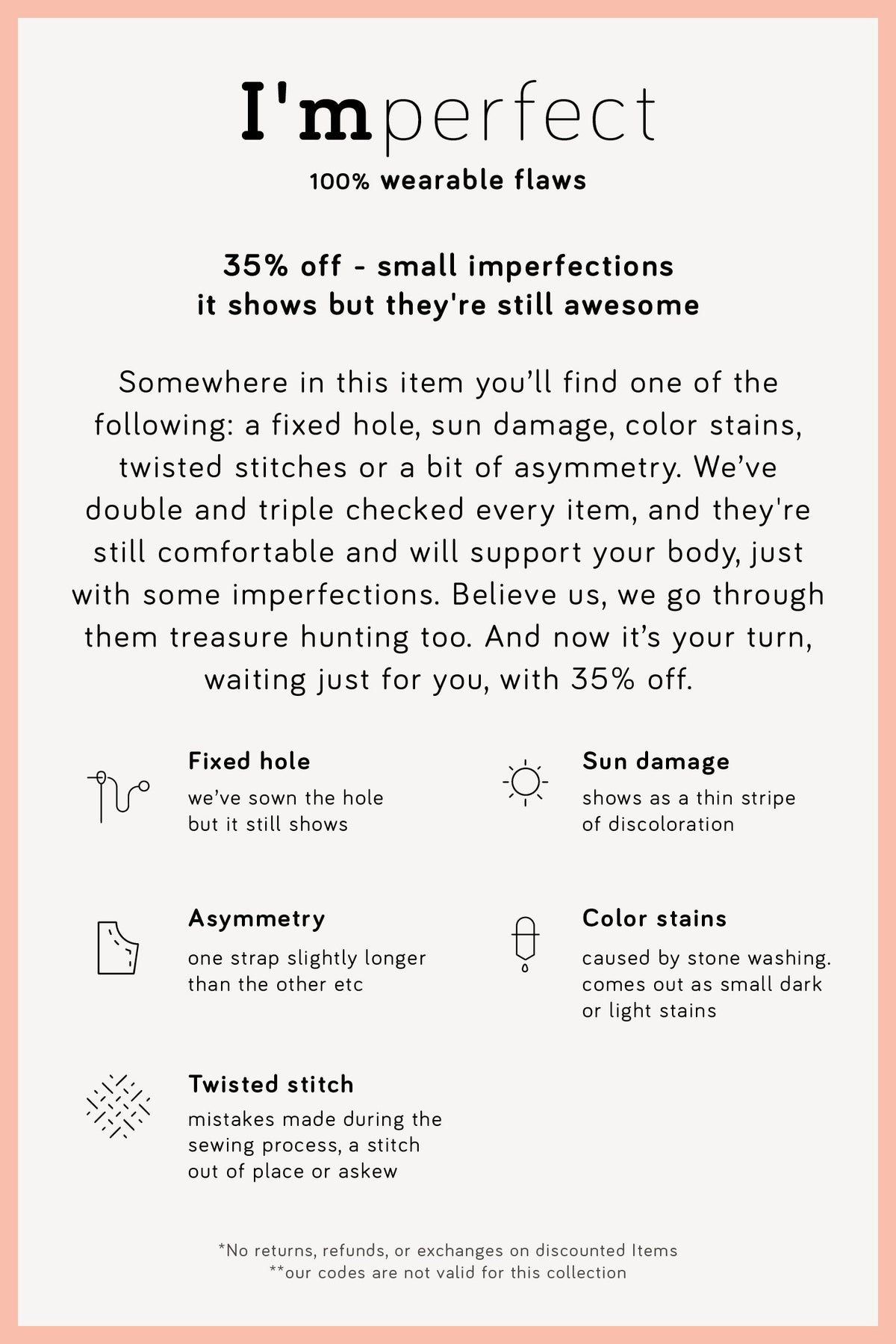 I&#39;mPerfect Organic Cotton Racer-Back Bra 35%off