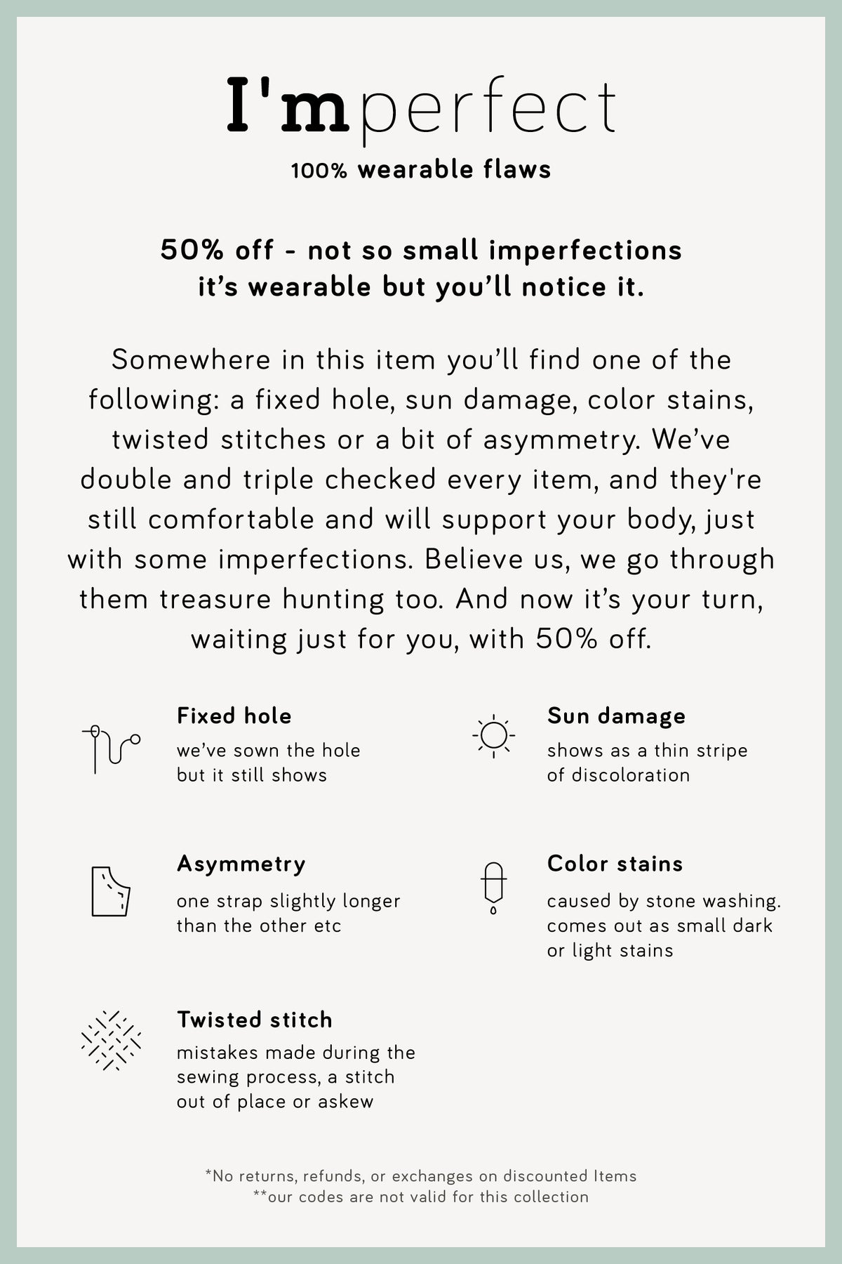 I&#39;mPerfect Organic Cotton Pure White Racer-Back Bra 50%off