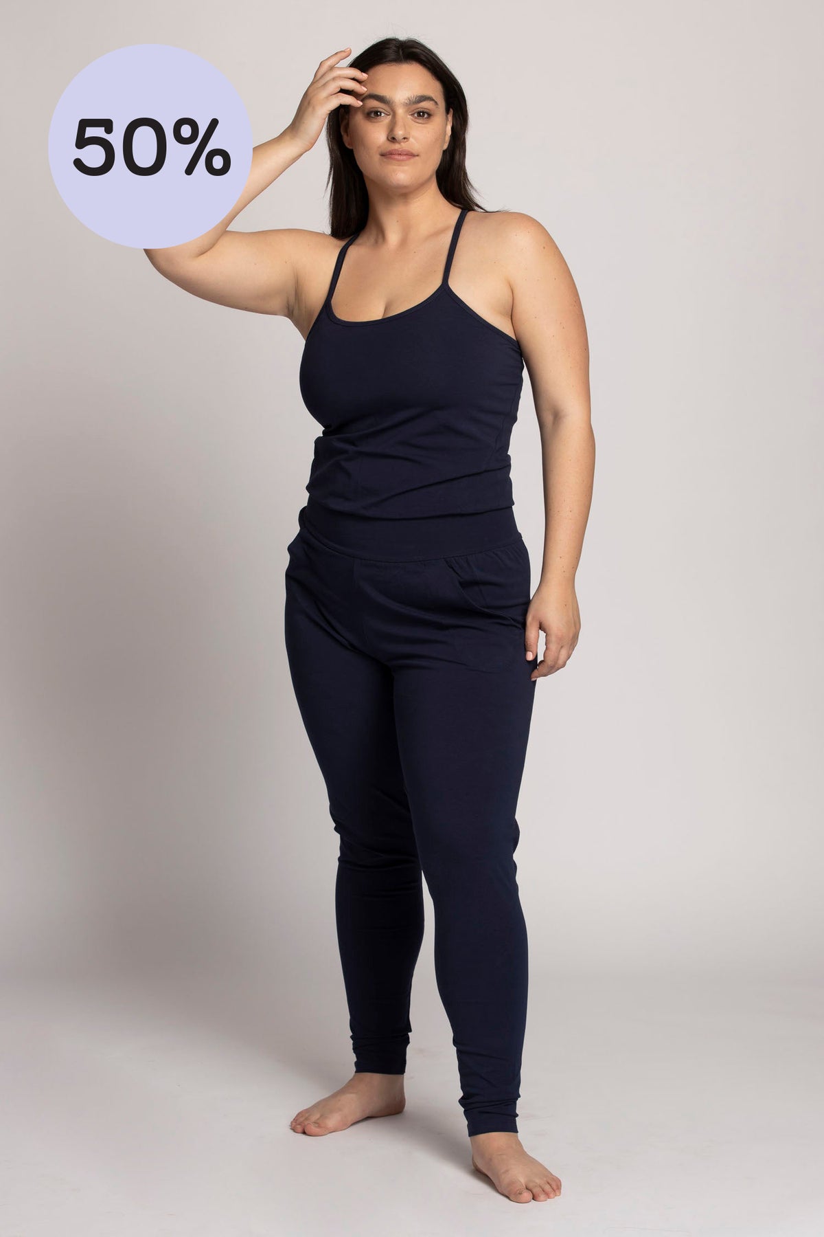 I&#39;mPerfect Long Yoga Jumpsuit  - All 50% OFF