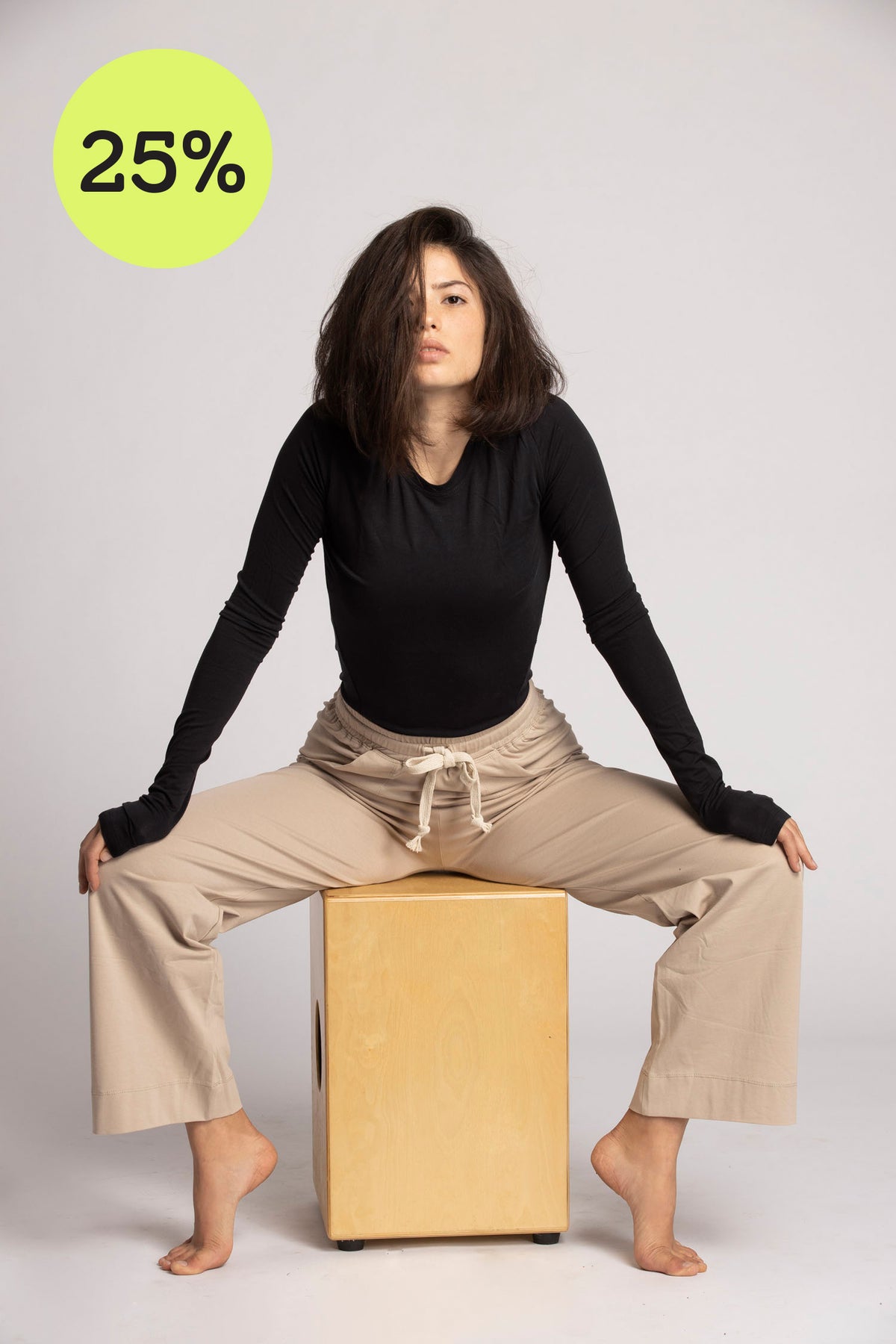 I&#39;mPerfect Organic Cotton Wide Leg Lounge Pants 25%off