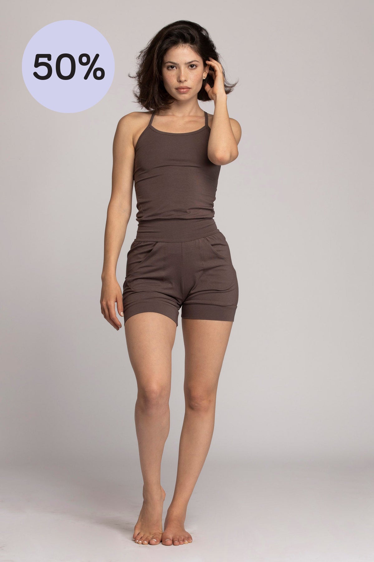 I&#39;mPerfect Short Yoga Jumpsuit - All 50% OFF