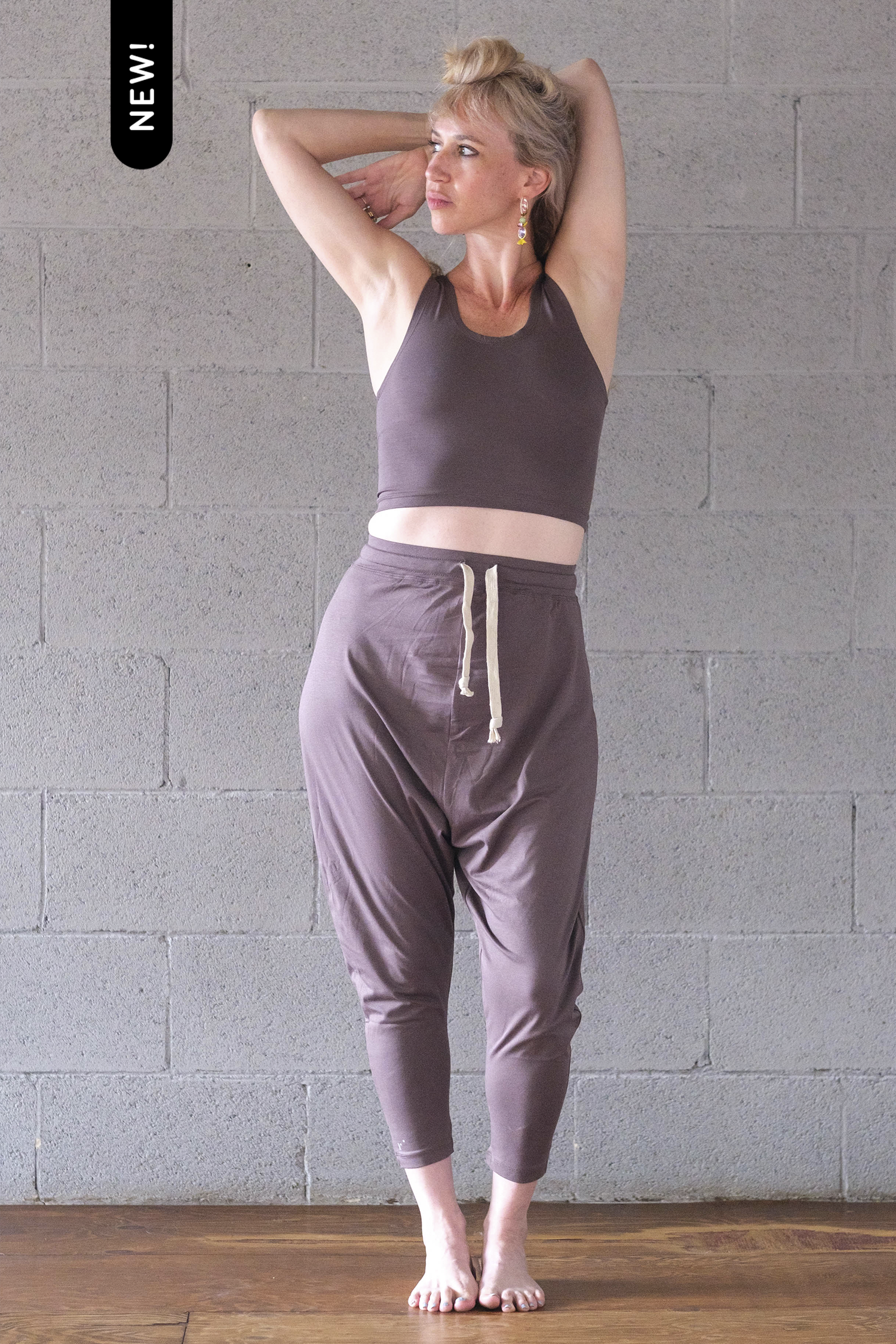 Soft Modal Harem Joggers