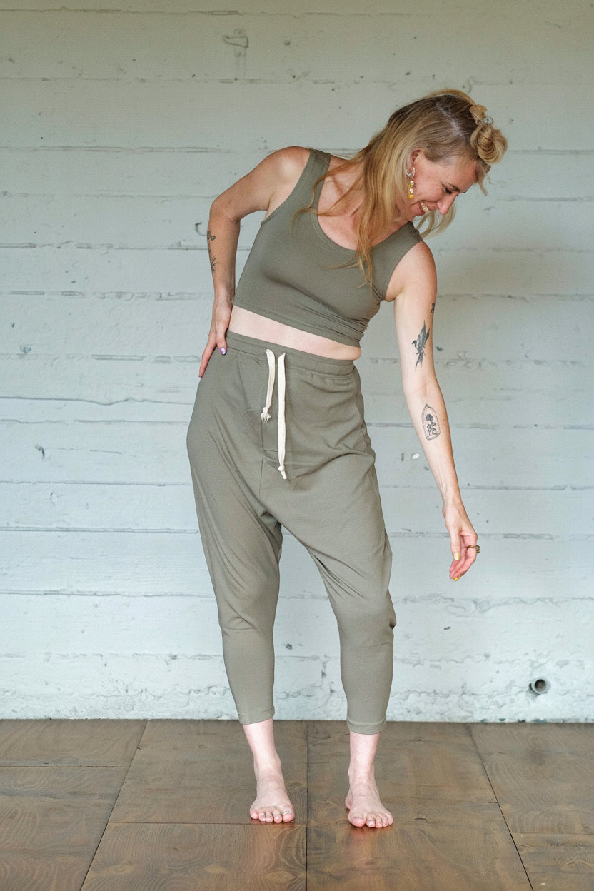 Soft Modal Harem Joggers