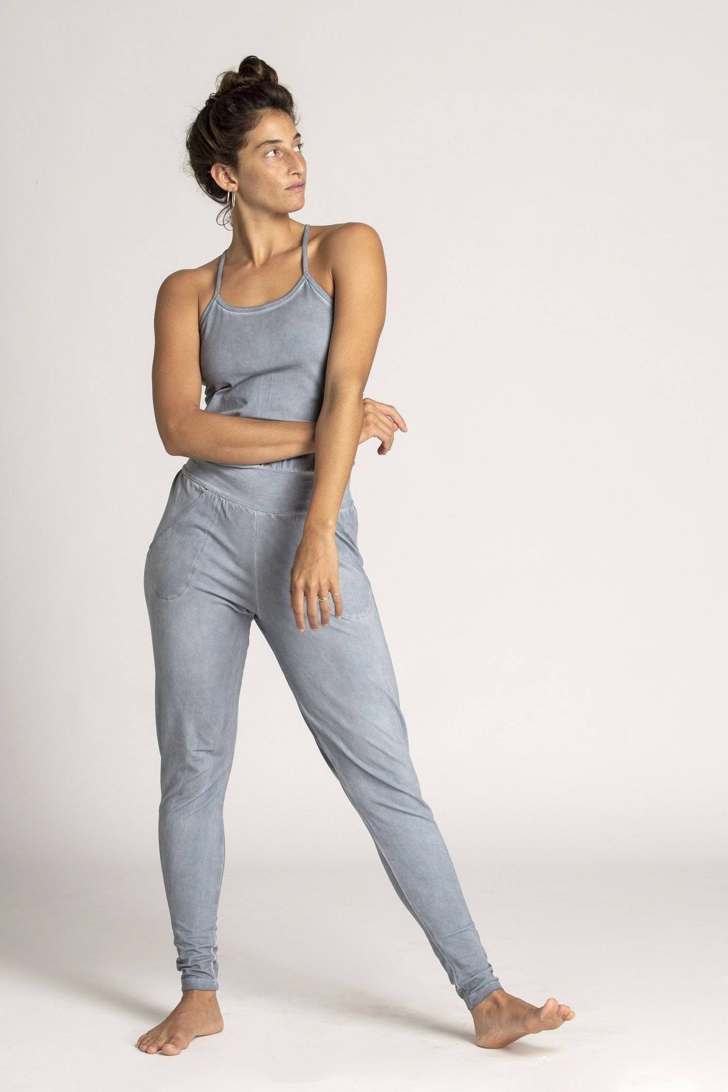 I'mPerfect Stonewash Long Jumpsuit 50%off
