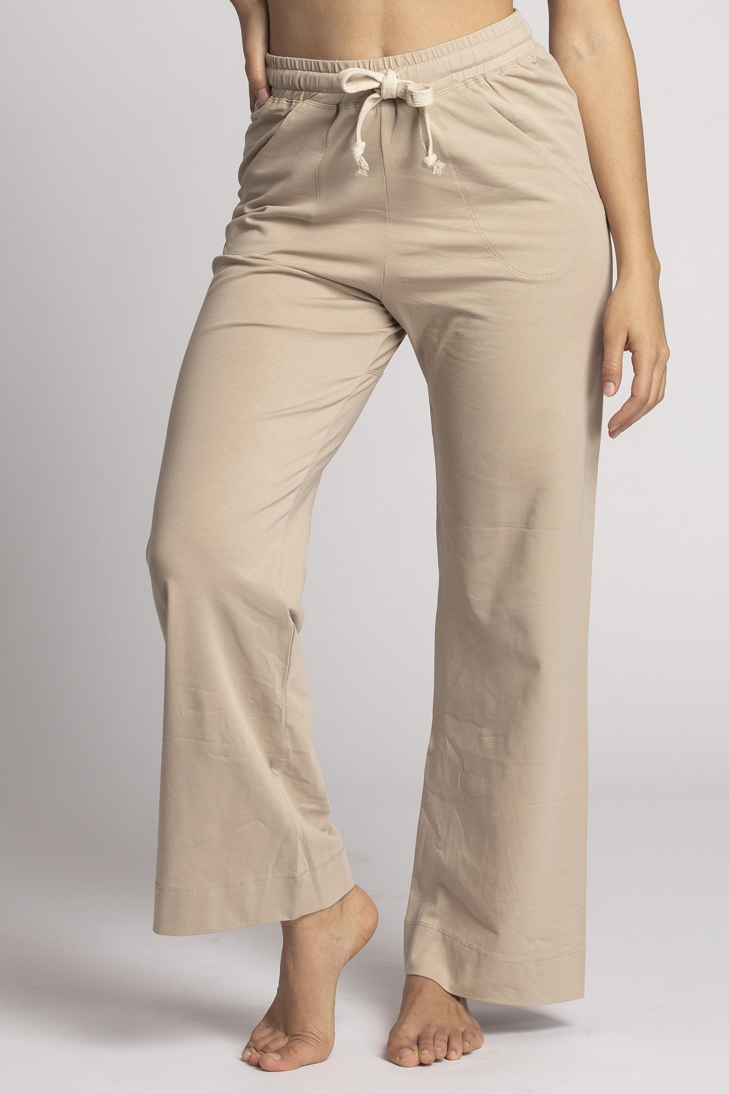 Organic Cotton Wide Leg Lounge Pants | Ripple Yoga Wear