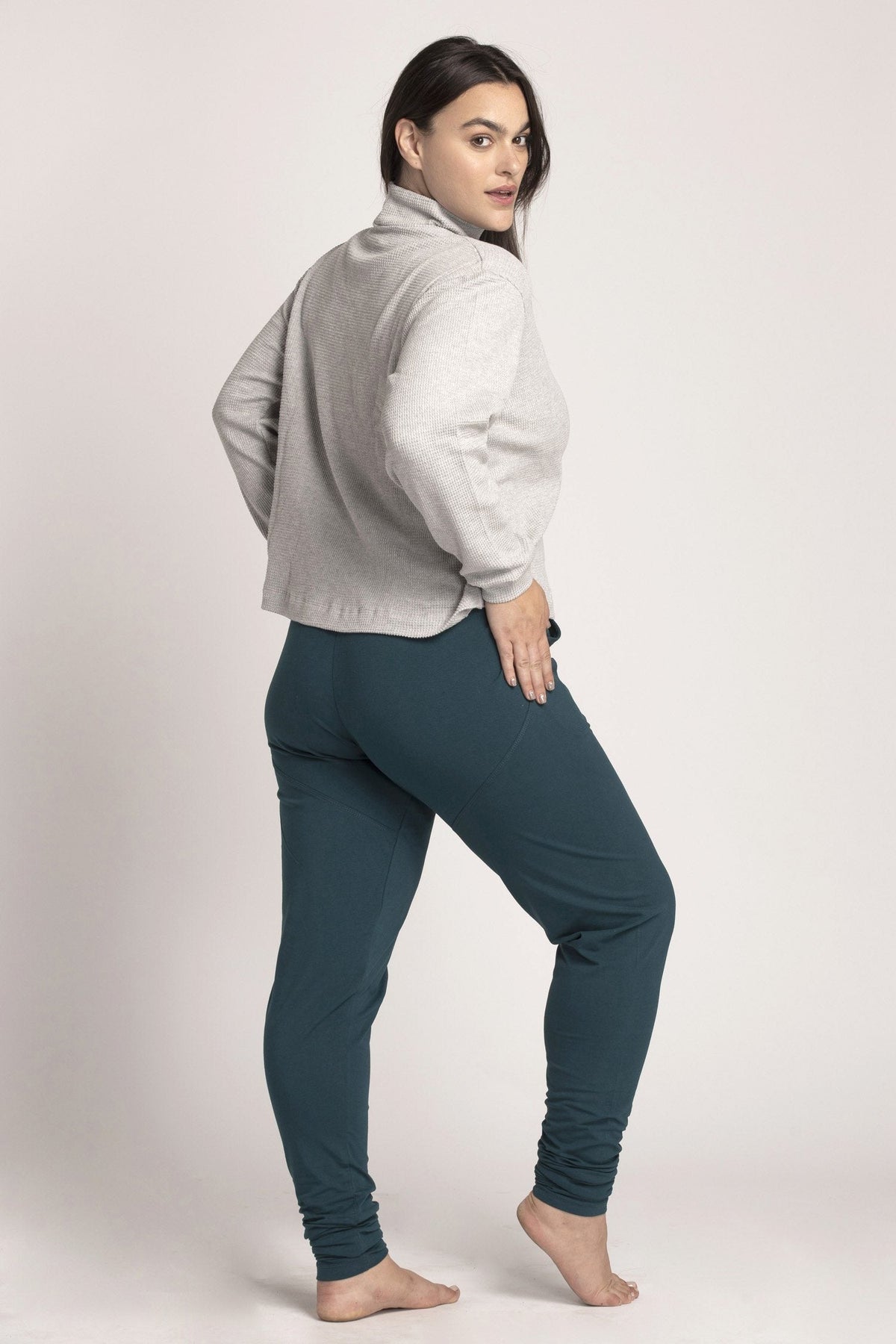 I&#39;mPerfect Organic Cotton Extra Long Slouchy Pants 50%off