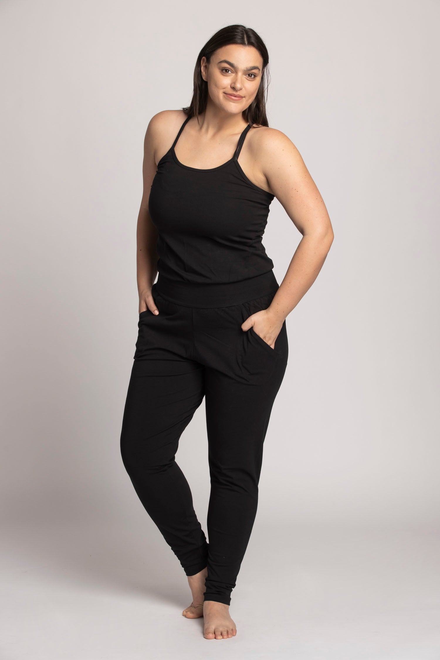 I'mPerfect Organic Cotton Long Jumpsuit 25%off