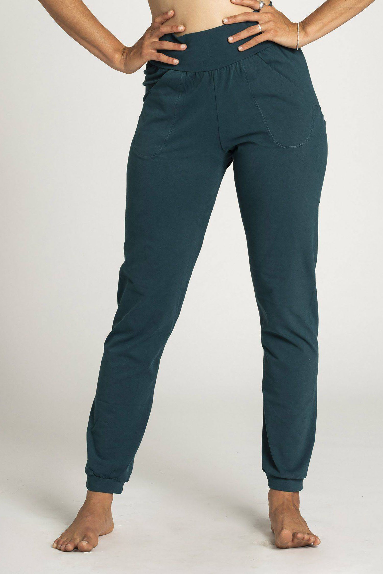 Daeful Bottoms Drawstring Capri Yoga Pants Low Waist Capris Pant Women  Lounge Leisure Elastic Waisted Trousers Green XL