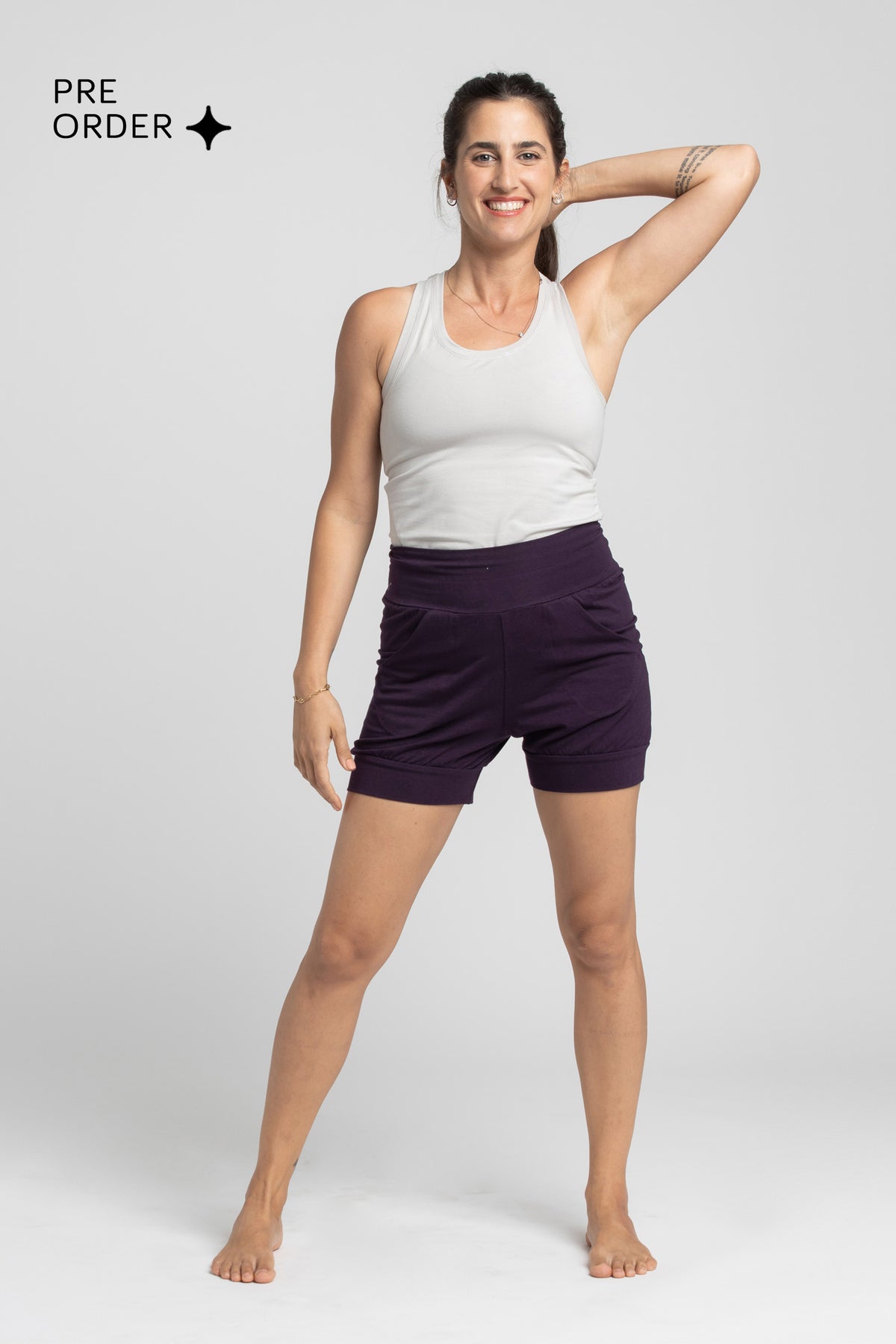 Slouchy Yoga Shorts