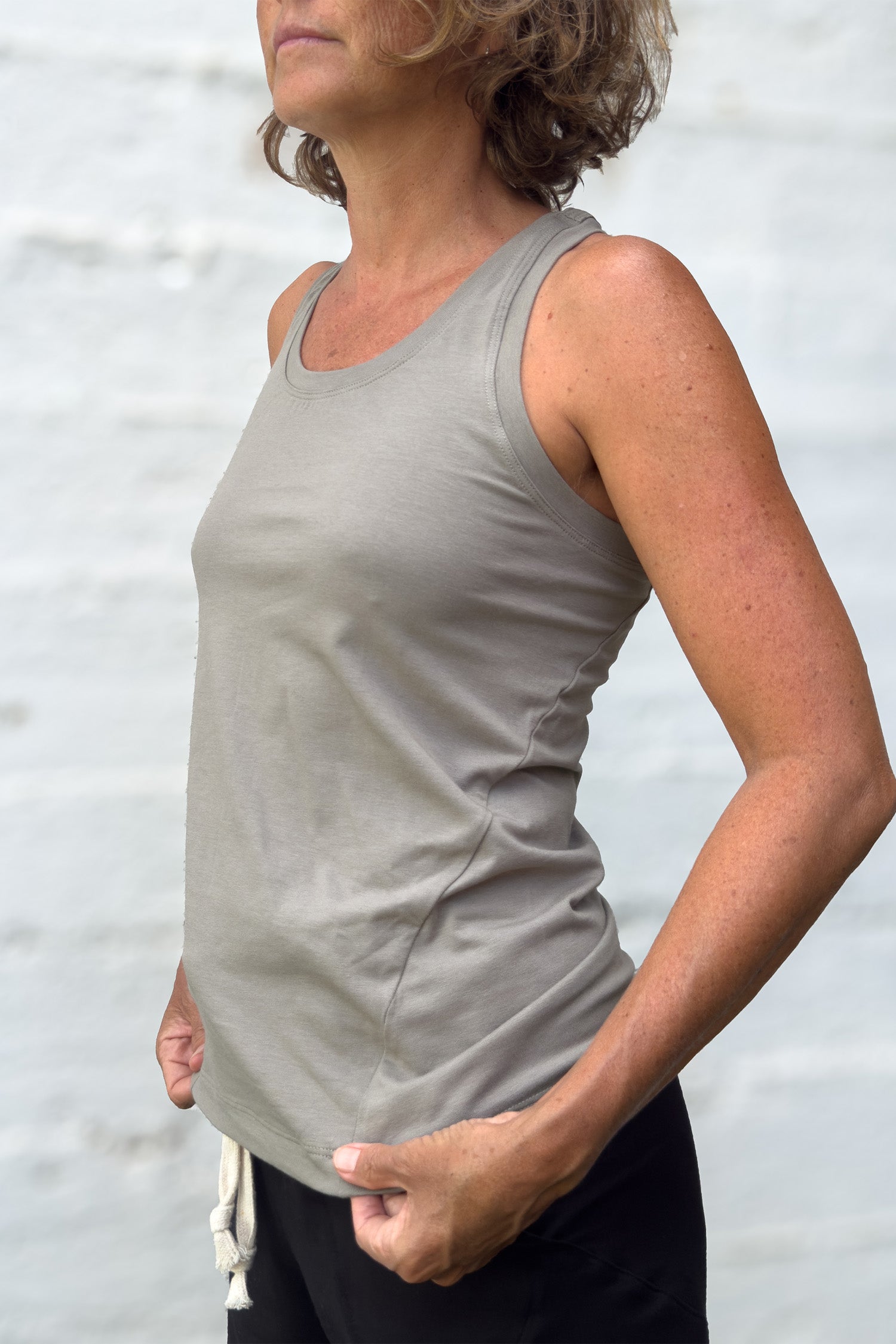 Soft Modal Racer Tank Top