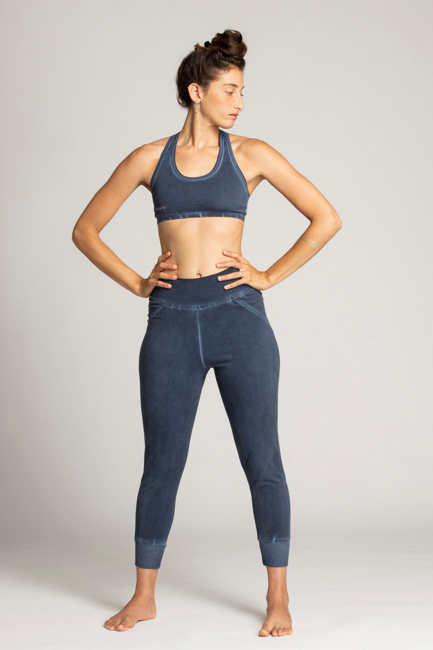 I'mPerfect Ribbed Cuff Yoga Pants 50%off