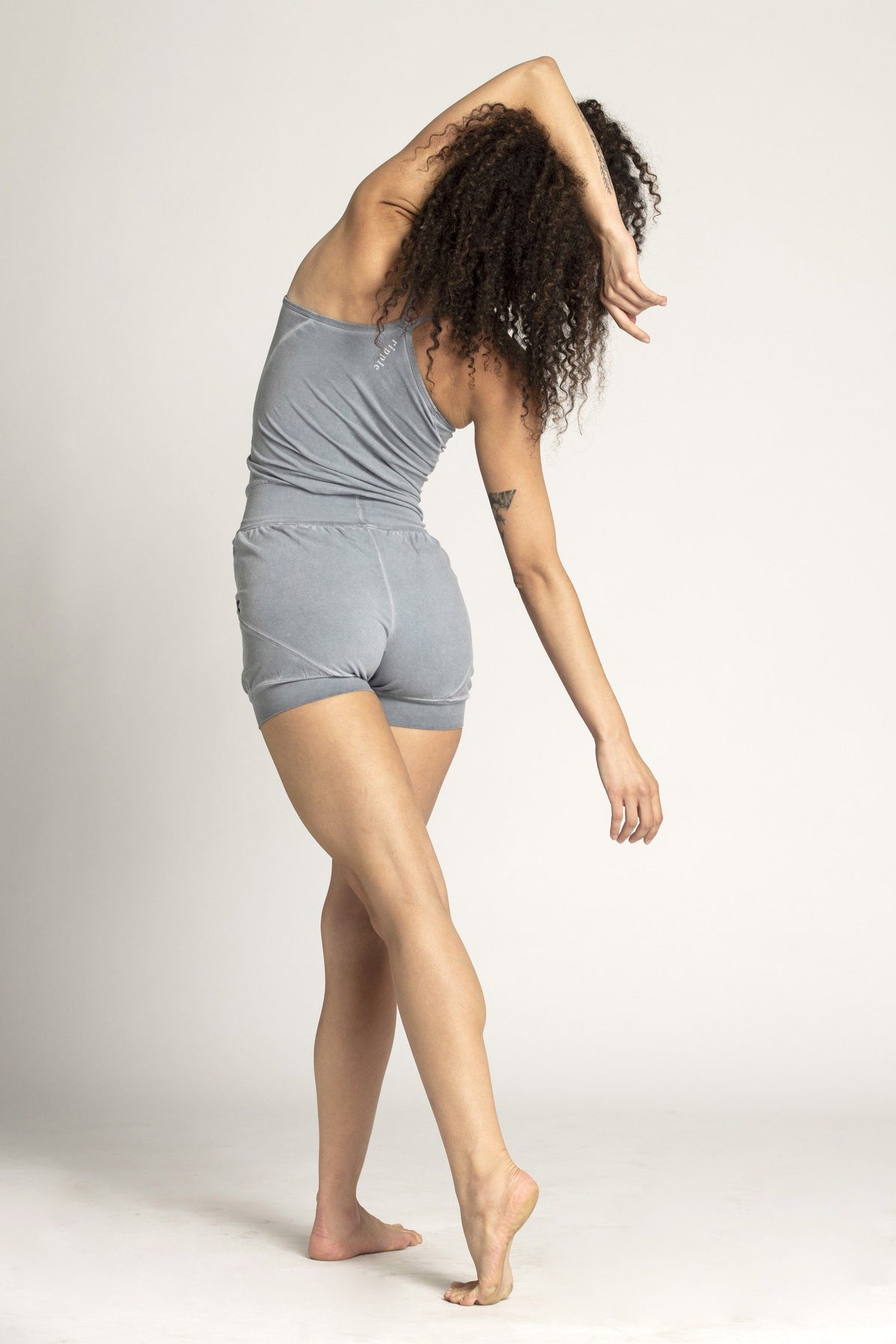 I&#39;mPerfect Stonewash Short Yoga Jumpsuit 35%off