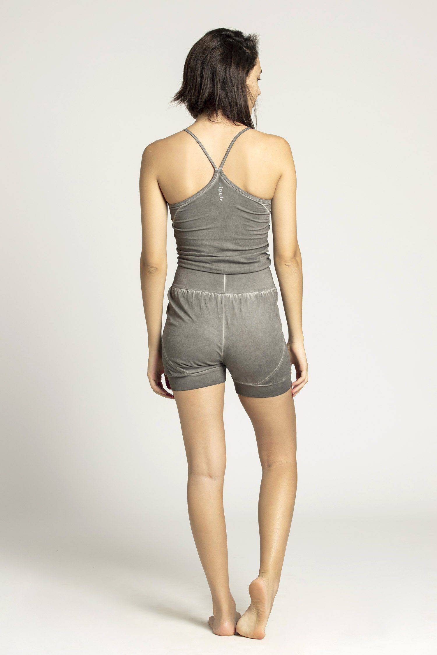 I'mPerfect Stonewash Short Yoga Jumpsuit 50%off