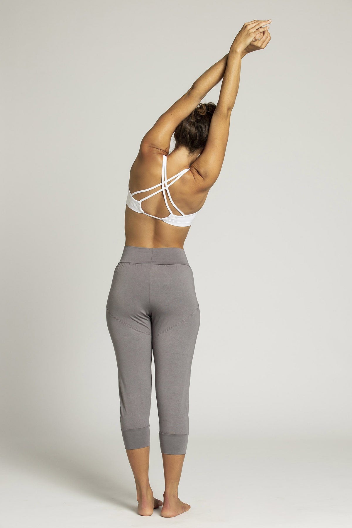 Slouchy Capri Pants - womens clothing - Ripple Yoga Wear