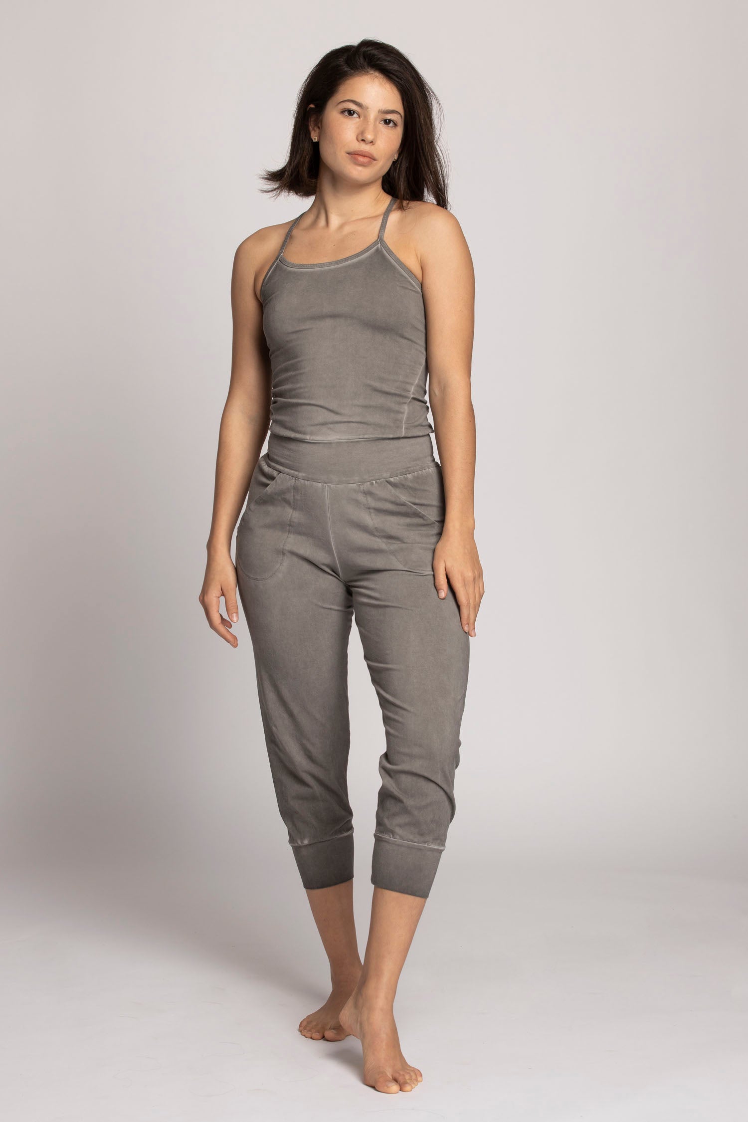 I'mPerfect Stonewash Yoga Jumpsuit 35%off