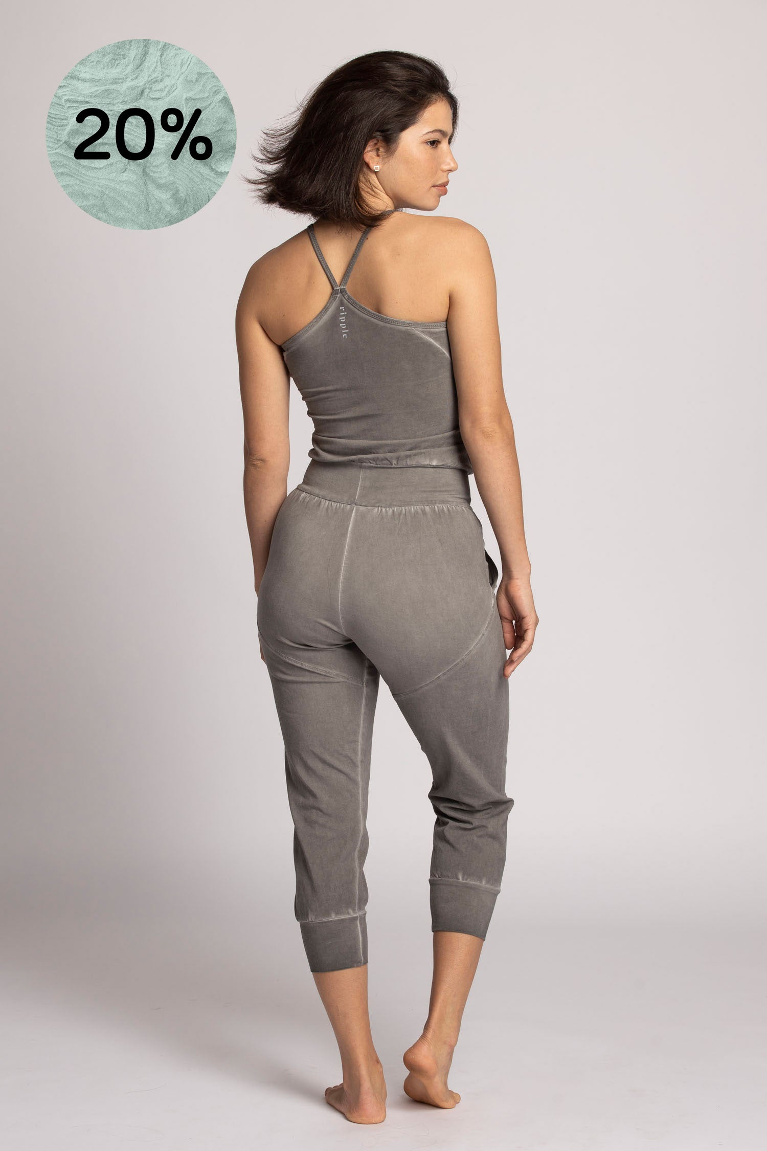 Stonewash Yoga Jumpsuit