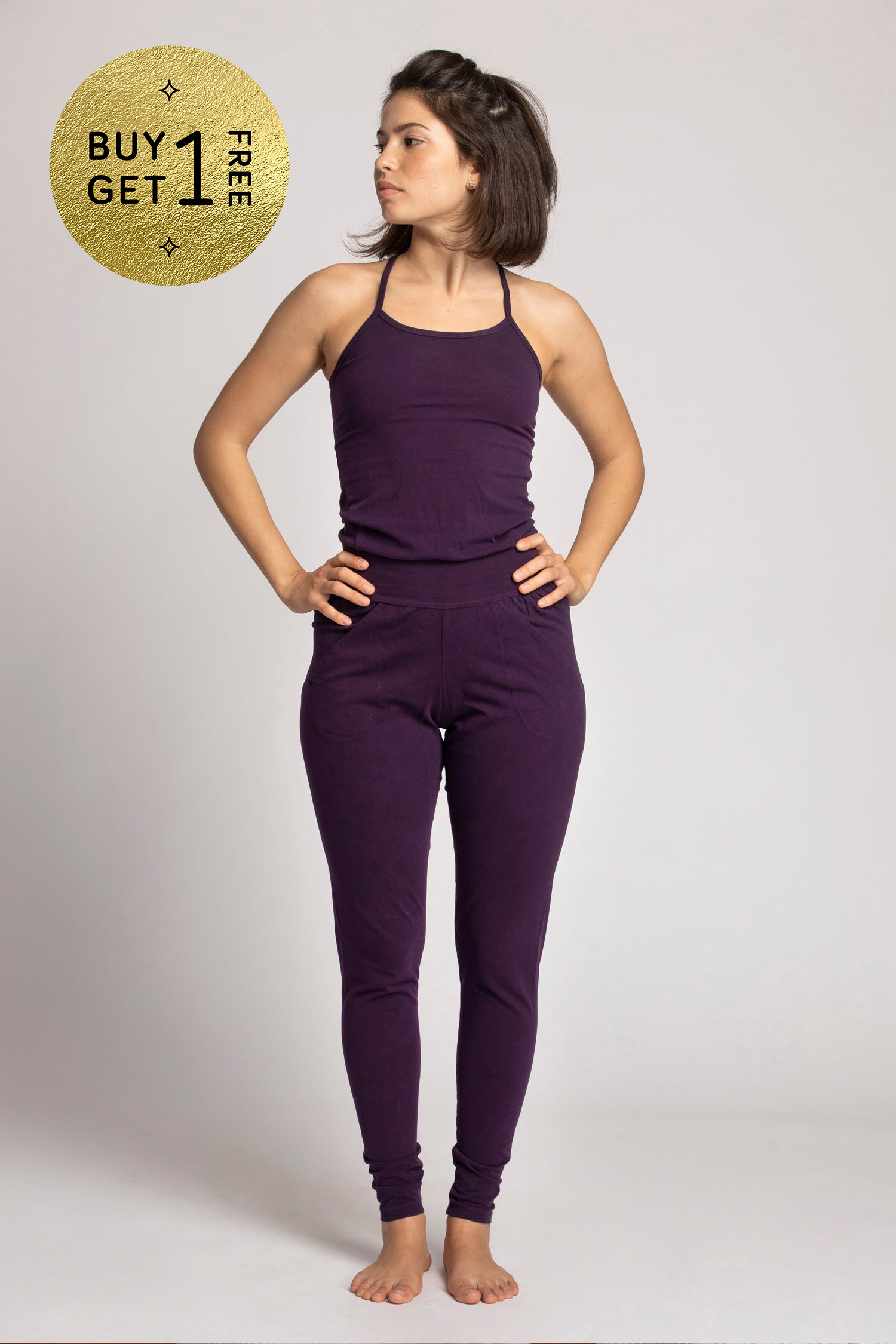 Organic Cotton Long Jumpsuit