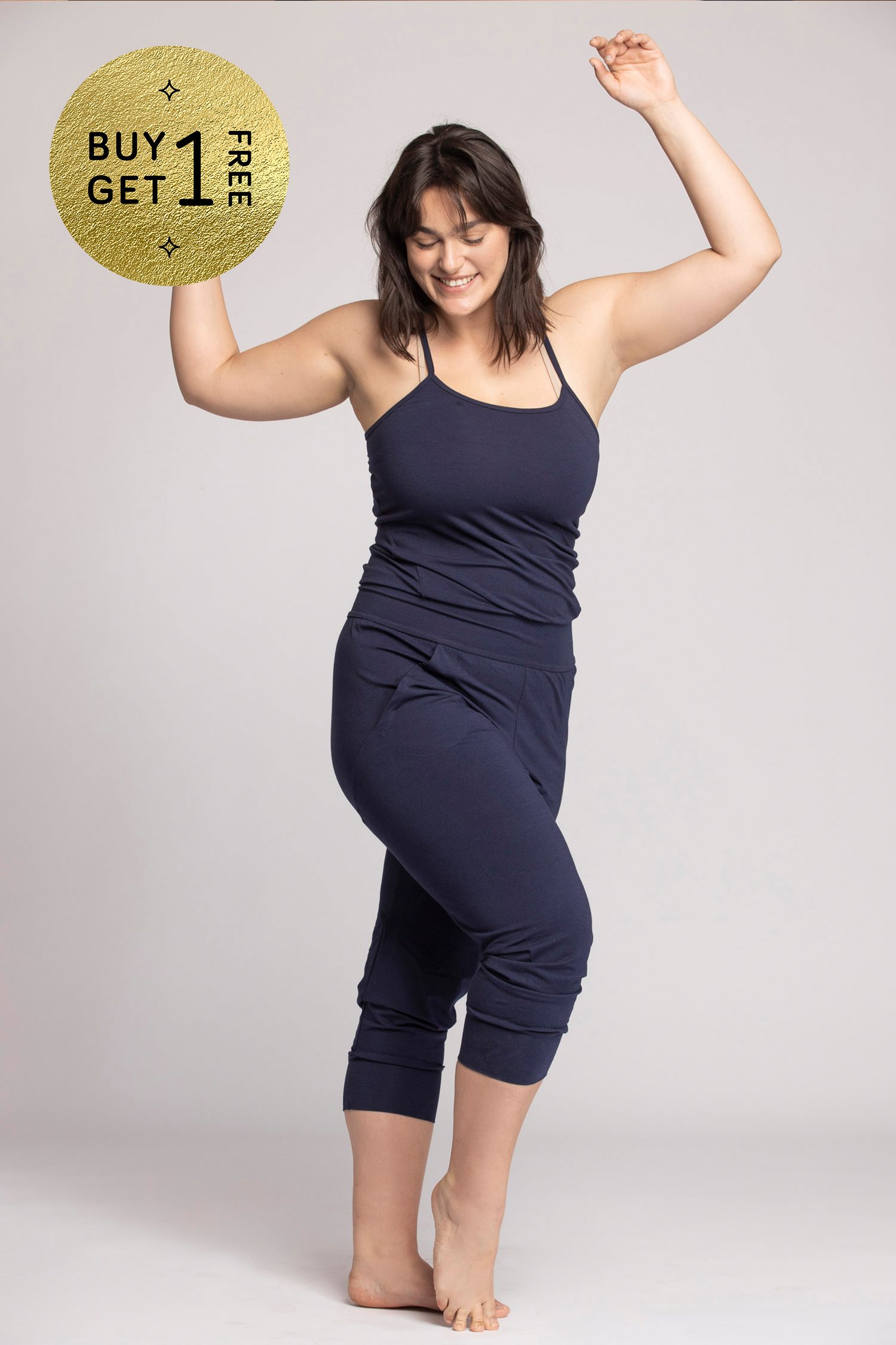 Organic Cotton Yoga Jumpsuit