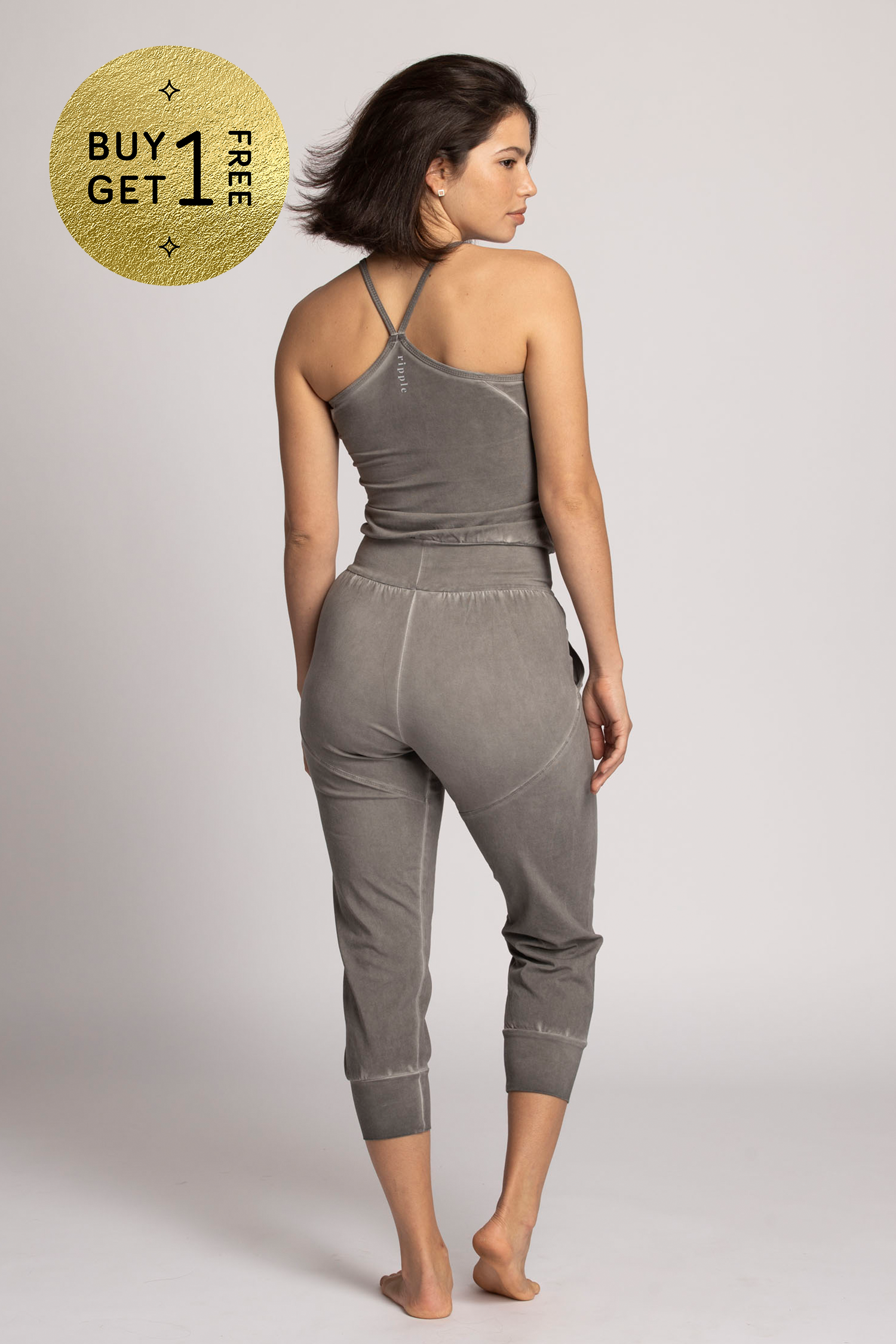 Stonewash Yoga Jumpsuit