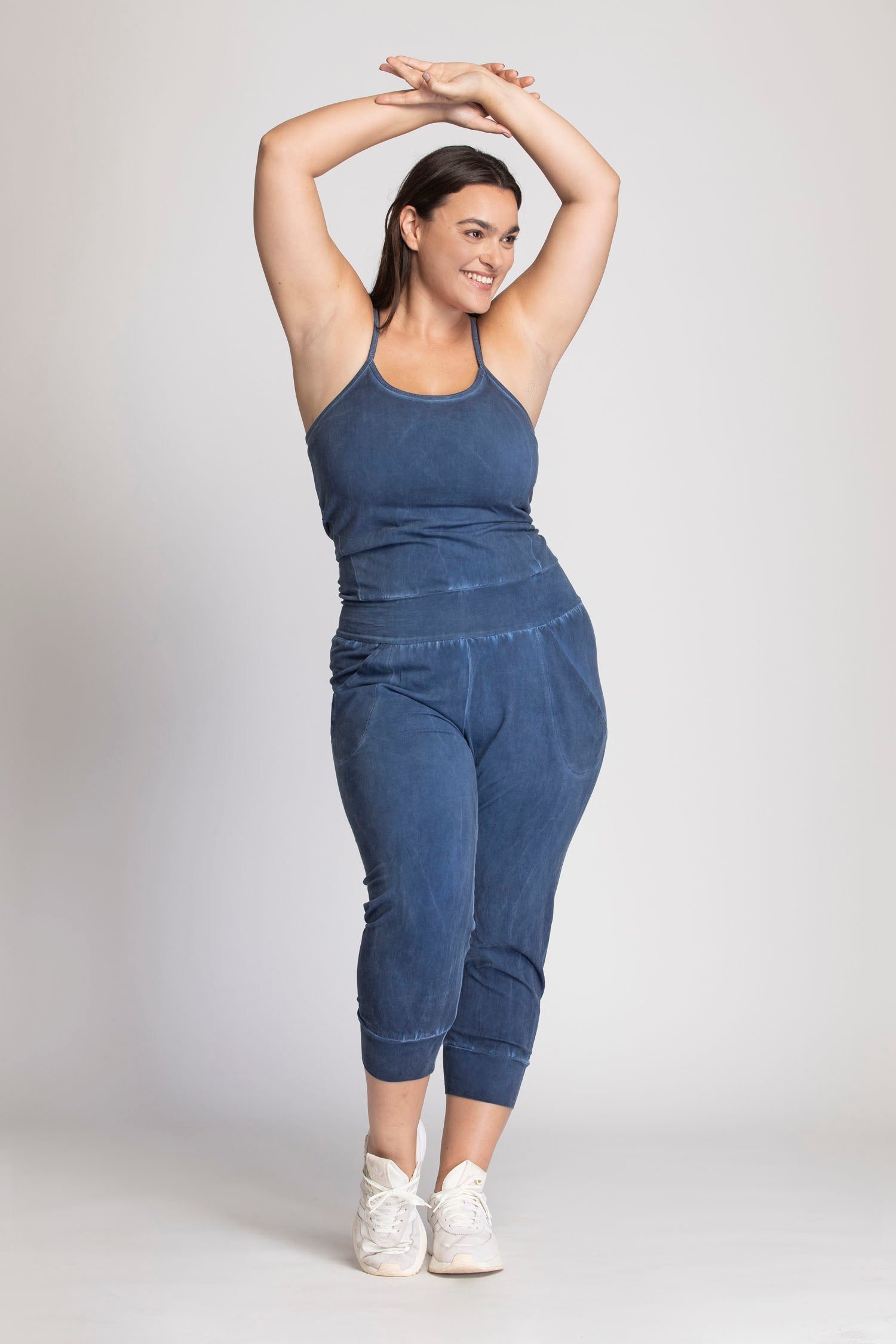 Stonewash Yoga Jumpsuit