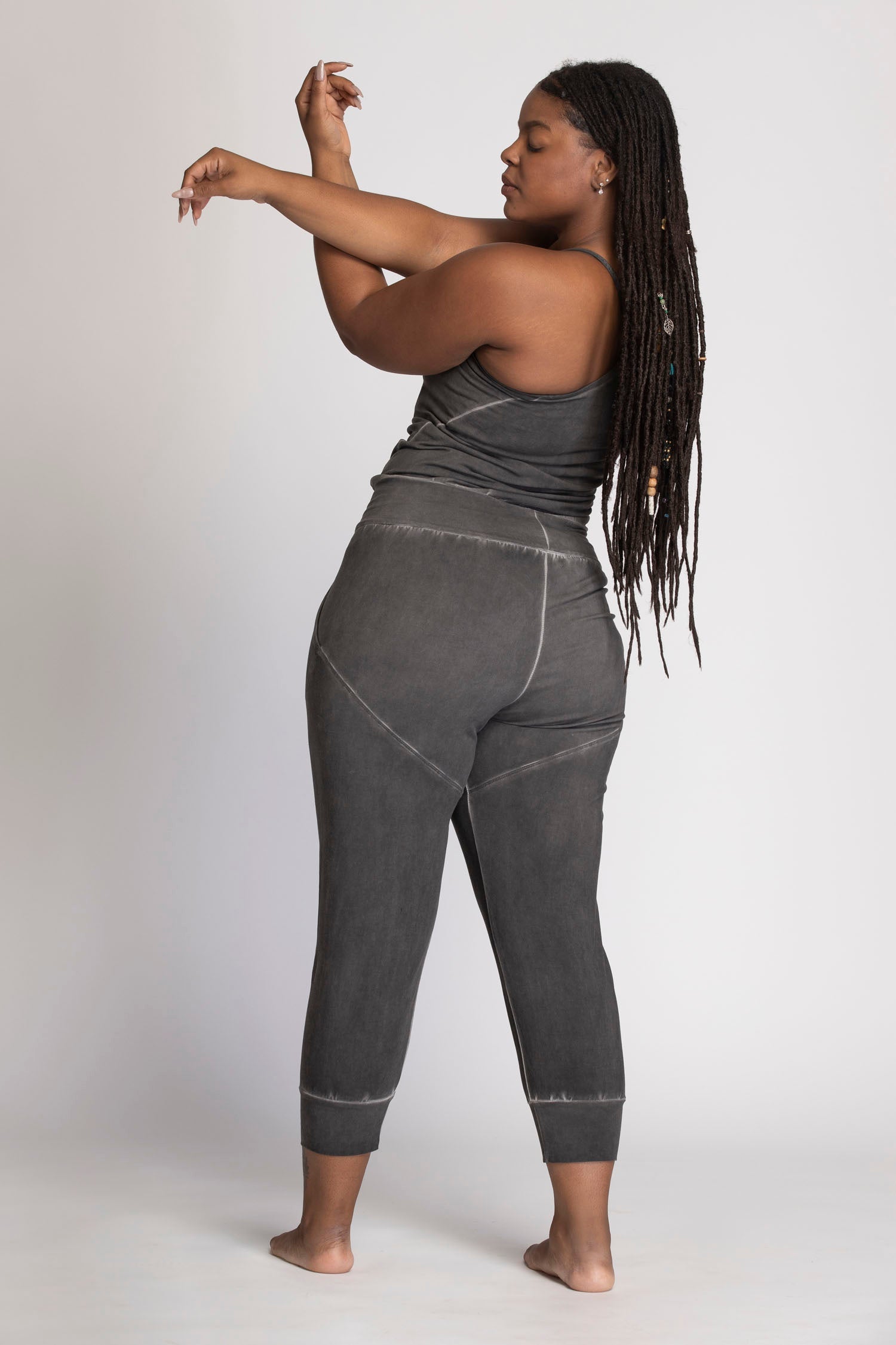 I'mPerfect Stonewash Yoga Jumpsuit 50%off