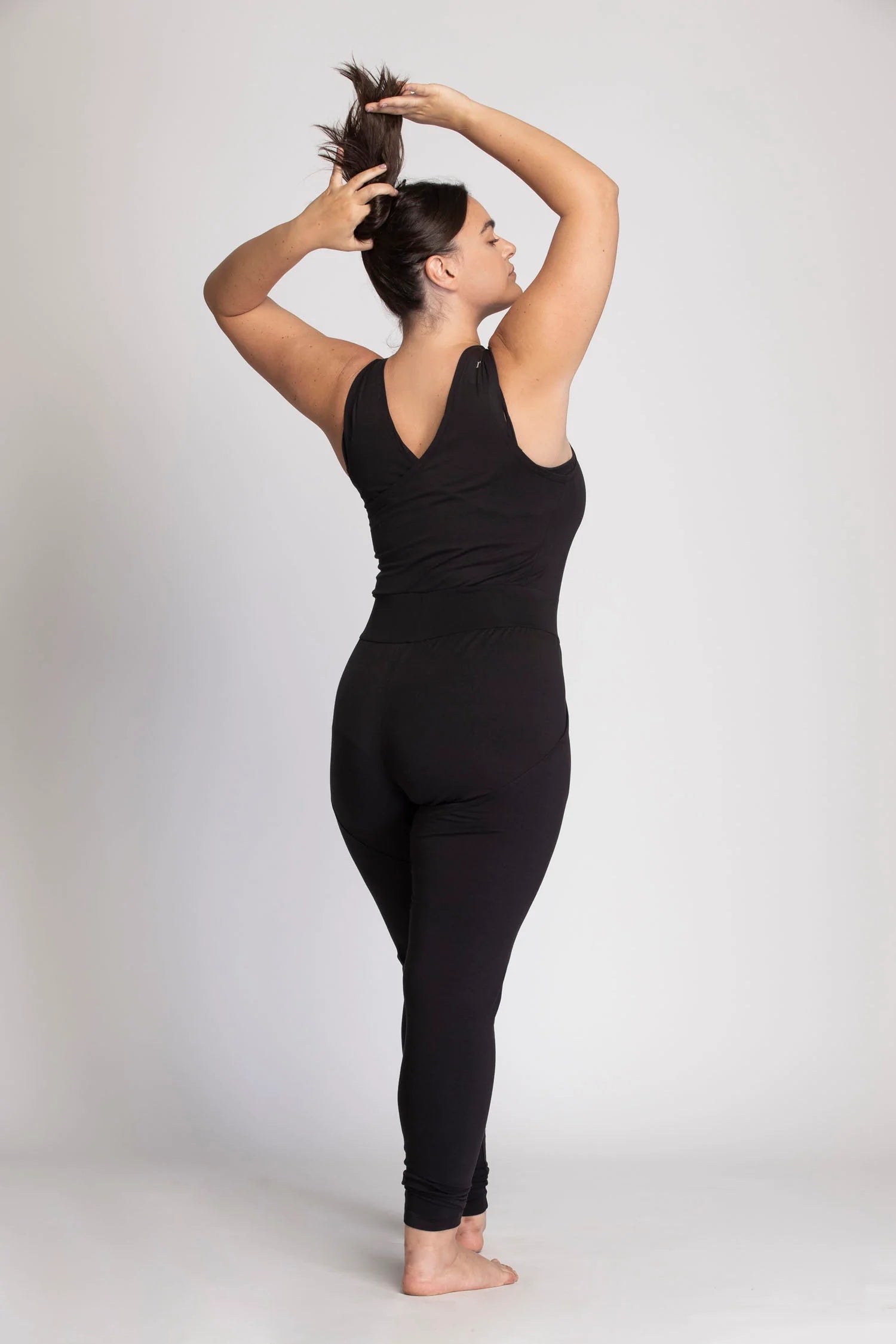 Gaia Yoga Jumpsuit - Navy Blue, Women's Dresses and Jumpsuits