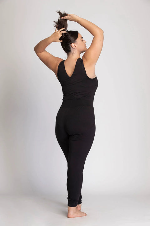 Jumpsuit tight top pants
