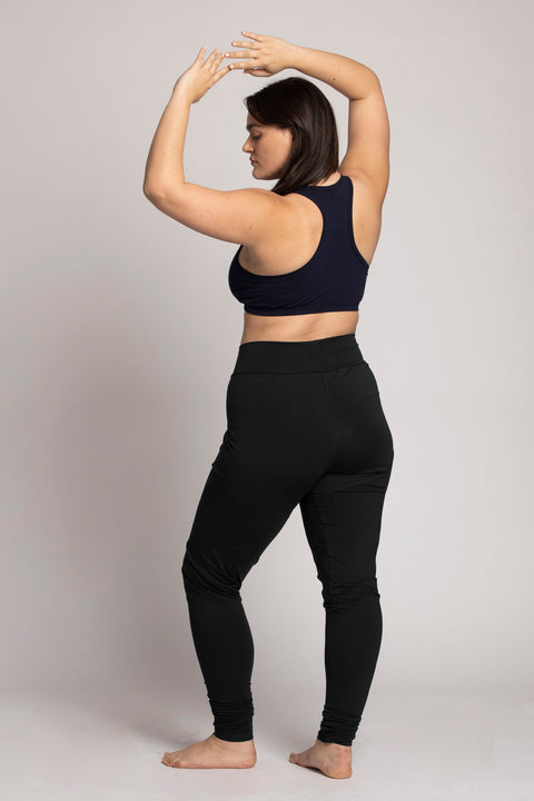 Extra Strong Compression Tummy Control Leggings Black – Hautier