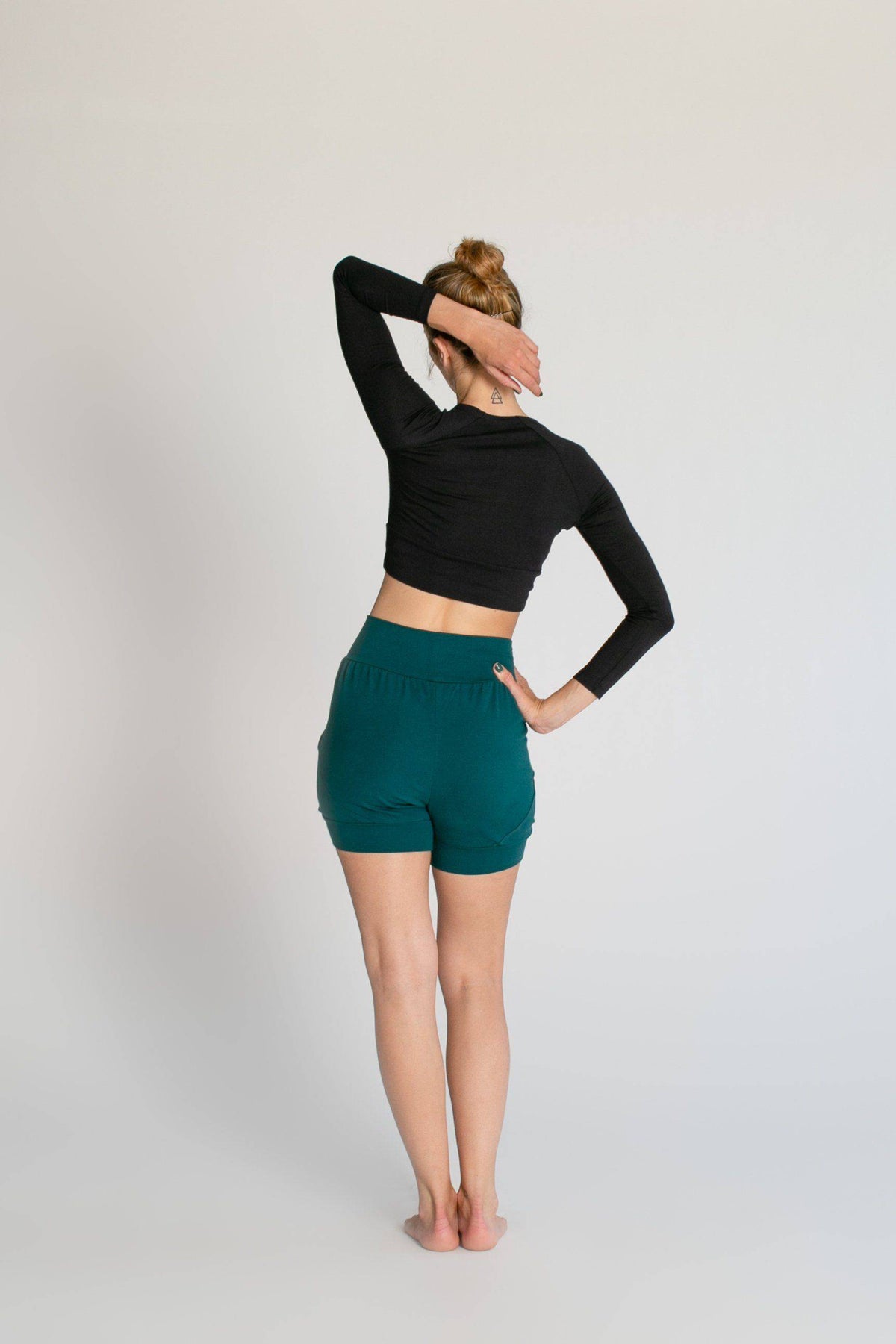 Ballerina Crop Top - womens clothing - Ripple Yoga Wear
