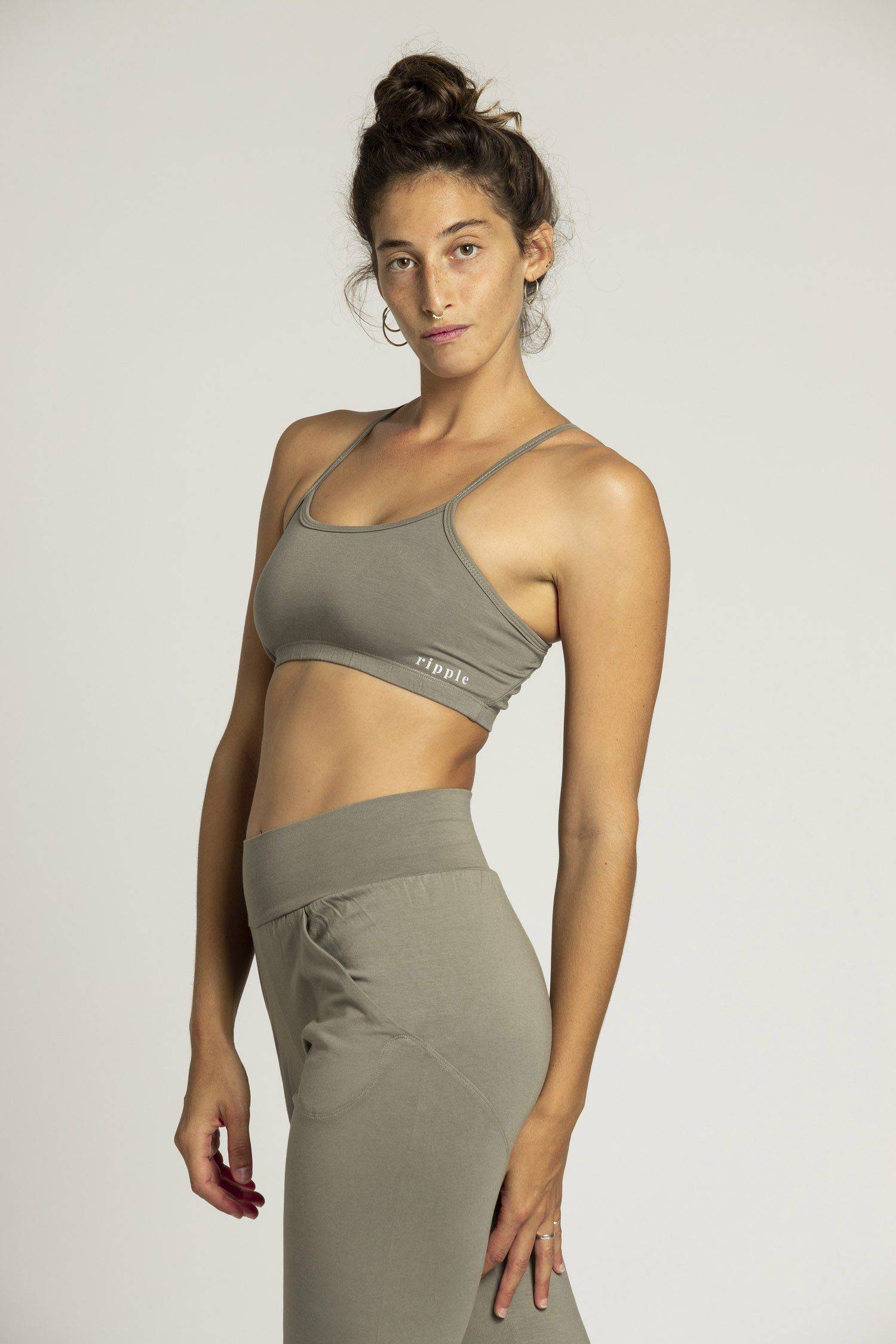 Criss Cross Bra - womens clothing - Ripple Yoga Wear