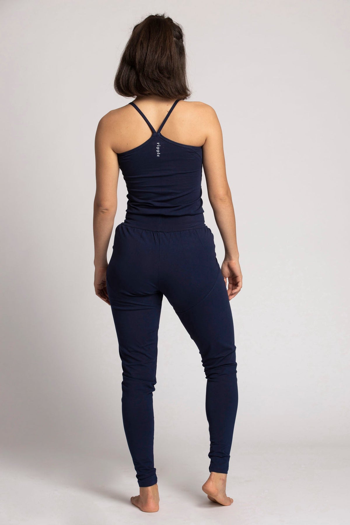 Long Yoga Jumpsuit womens clothing Ripple Yoga Wear 