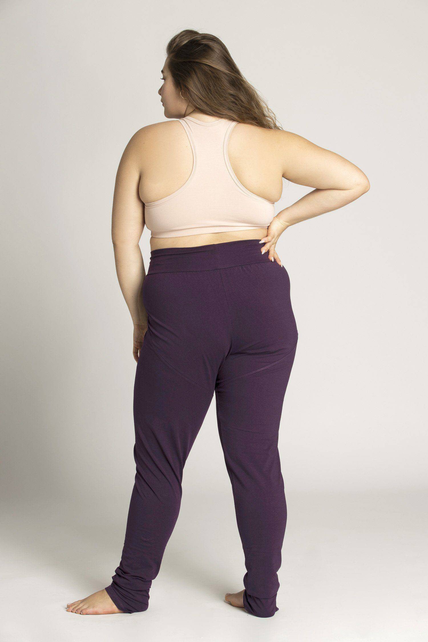Organic Cotton Extra Long Slouchy Pants