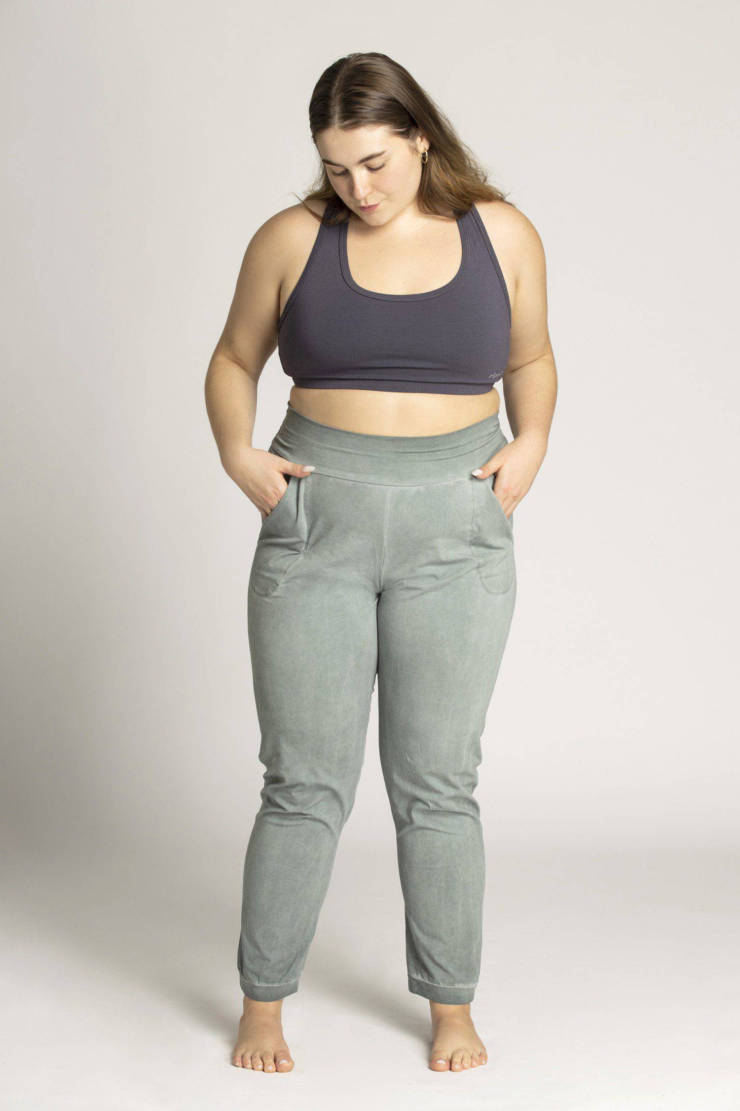 I'mPerfect Stonewash Unisex Slouchy Yoga Pants 25%off